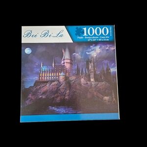 1000 Piece Puzzle - Enchanting Castle Scene